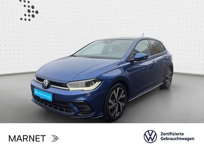 Blau Gebraucht 2021 VW Polo R-line Limousine | 21.990 € (Fairer Preis)