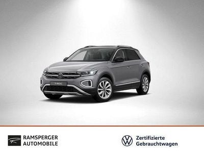 Gebraucht VW T-Roc Style 150 PS (110 kW) 2024 Grau (indiumgrau metallic/schwarz) SUV