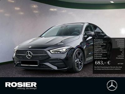 Gebraucht Mercedes CLA180 AMG line 136 PS (100 kW) 2025 Schwarz / nachtschwarz Limousine