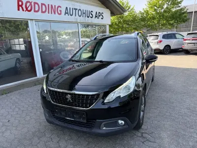 Gebraucht Peugeot 2008 Active 99 PS (72 kW) 2016 Schwarz SUV