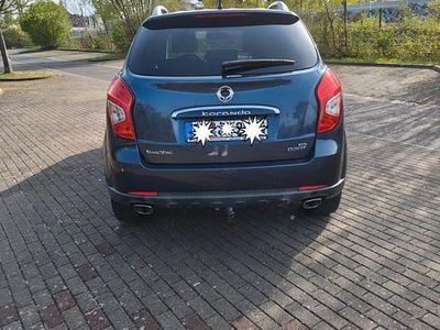 Gebraucht Ssangyong (KGM) Korando Quartz 178 PS (130 kW) 2015 Blau SUV