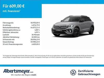 Usata VW T-Roc R-line 110 CV (80 kW) 2025 Grigio SUV