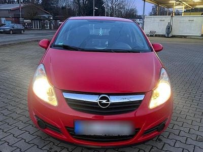 Gebraucht Opel Corsa 2009 Rot Kleinwagen