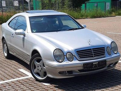 Brugt Mercedes CLK320 Elegance 218 HK (160 kW) 2001 Sølv Coupe