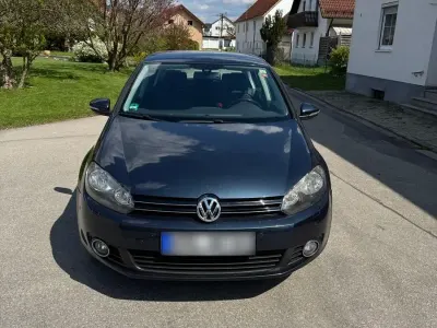 Usata VW Golf VI 122 CV (89 kW) 2009 Blu Utilitaria
