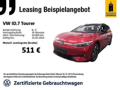 Gebraucht VW ID.7 GTX 250 kW (340 PS) 2025 Rot Kombi