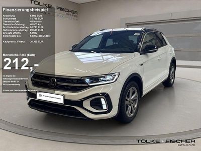 Second-hand VW T-Roc R-line 150 CP (110 kW) 2022 Alb SUV