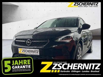 Gebraucht Opel Corsa-e Edition 100 kW (136 PS) 2022 Diamant schwarz/karbon schwarz Kleinwagen