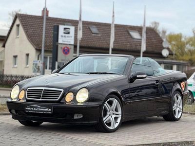 Usata Mercedes CLK320 Avantgarde 218 CV (160 kW) 2000 Nero Cabrio