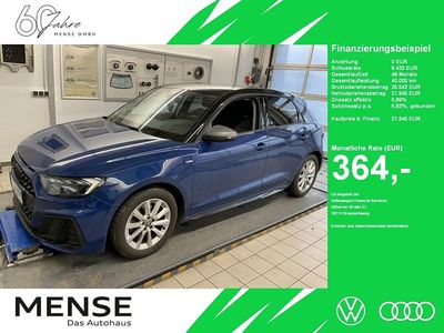 Gebraucht Audi A1 Sportback S-Line 110 PS (80 kW) 2022 Ascariblau Kleinwagen