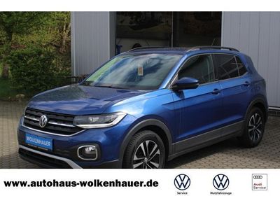 gebraucht VW T-Cross - 1.0 TSI DSG United LED, ACC, AHK Klima