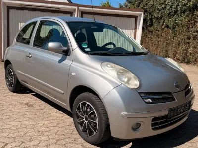 Gebraucht Nissan Micra Acenta 80 PS (58 kW) 2006 Silber Kleinwagen
