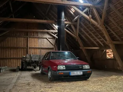 Gebraucht VW Jetta 70 PS (51 kW) 1991 Rot Limousine