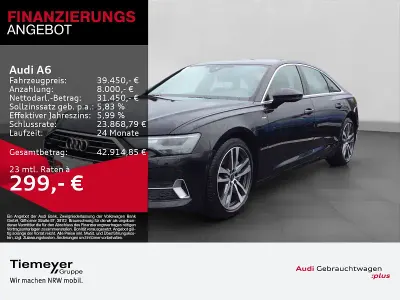 Gebraucht Audi A6 S-Line 265 PS (194 kW) 2022 Schwarz Limousine
