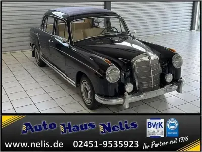 Brugt Mercedes 220 105 HK (77 kW) 1956 Sort Sedan