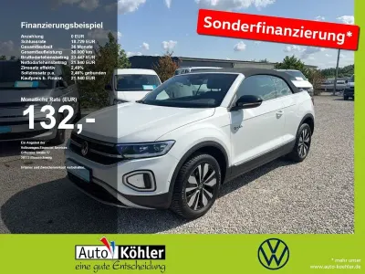 Gebraucht VW T-Roc Cabriolet Goal 116 PS (85 kW) 2025 Pure white Cabrio