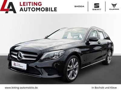 Usata Mercedes C180 156 CV (114 kW) 2018 Nero Station wagon