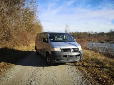 Gebraucht VW T5 131 PS (96 kW) 2007 Silber Van