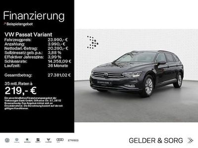 Gebraucht VW Passat Business 150 PS (110 kW) 2023 Mangangrau metallic Kombi