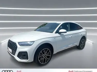 Gebraucht Audi Q5 Sportback S-Line 204 PS (150 kW) 2024 Gletscherweiß metallic SUV