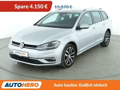 Gebraucht VW Golf VII Join 116 PS (85 kW) 2018 Grau Kombi