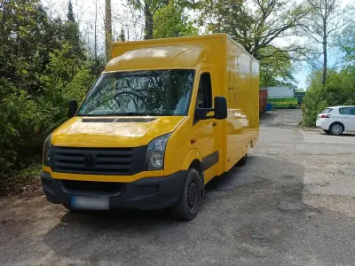 Używany VW Crafter 163 KM (119 kW) 2014 Żółty Van