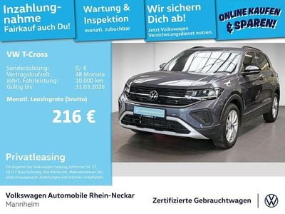 Gebraucht VW T-Cross Goal 116 PS (85 kW) 2025 Grau SUV