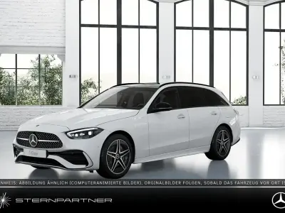 Brugt Mercedes C300e AMG 204 HK (150 kW) 2023 Hvid Sedan