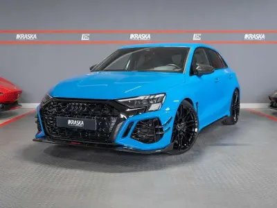 Brugt Audi RS3 500 HK (367 kW) 2021 Blå Sedan