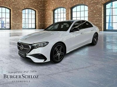 Gebraucht Mercedes E220 AMG 197 PS (144 kW) 2025 Unilack polarweiß Limousine