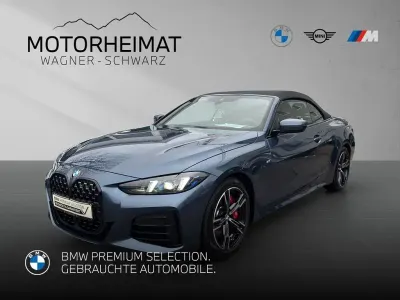 Gebraucht BMW 420 Cabriolet Performance 184 PS (135 kW) 2025 Arctic race blue metallic Cabrio
