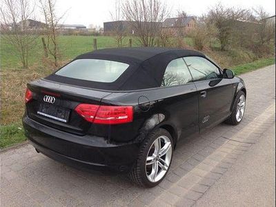 Gebraucht Audi A3 Cabriolet S-Line 102 PS (75 kW) 2009 Schwarz Cabrio