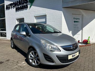 Gebraucht Opel Corsa Active 87 PS (63 kW) 2013 Silber Kleinwagen
