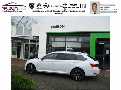 Gebraucht Skoda Superb Style 150 PS (110 kW) 2024 Moonweiß perleffekt Kombi