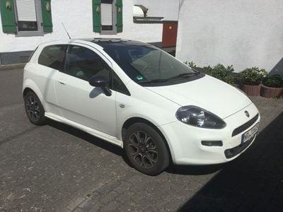 Gebraucht Fiat Punto 69 PS (50 kW) 2013 Weiß Kleinwagen