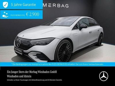 Gebraucht Mercedes EQE350 AMG line 214 kW (292 PS) 2023 Opalithweiß Limousine