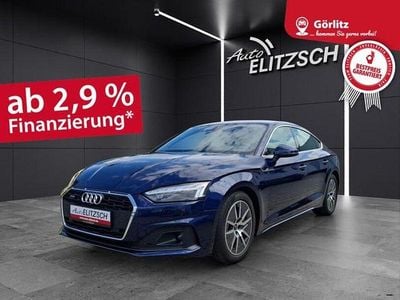Usata Audi A5 Sportback Ambiente 286 CV (210 kW) 2022 Blu Utilitaria