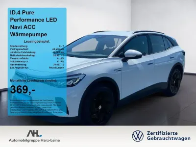 Gebraucht VW ID.4 Pure 125 kW (170 PS) 2023 Gletscherweiß metallic SUV