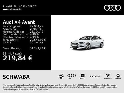 Gebraucht Audi A4 Advanced Plus 204 PS (150 kW) 2022 Weiß Kombi