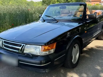 Gebraucht Saab 900 Cabriolet 141 PS (103 kW) 1992 Schwarz Cabrio