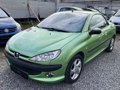 gebraucht Peugeot 206 CC 110 Platinum. Alufelgen. Leder