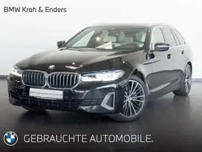 Brugt BMW 520 Luxury Line 197 HK (144 kW) 2021 Sort Stationcar