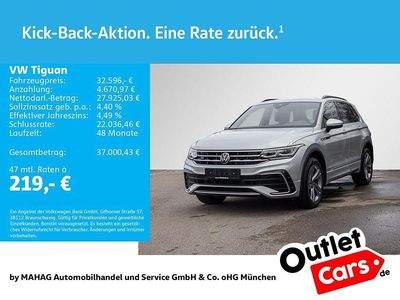 Gebraucht VW Tiguan R-line 245 PS (180 kW) 2022 Silber SUV