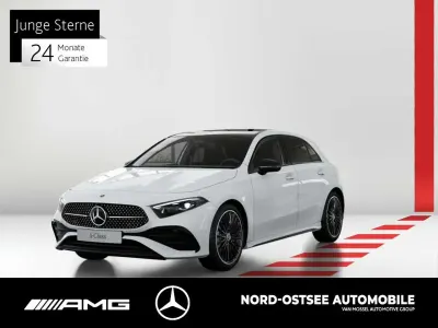 Gebraucht Mercedes A180 Advanced Plus 136 PS (100 kW) 2025 Unilack polarweiß Limousine