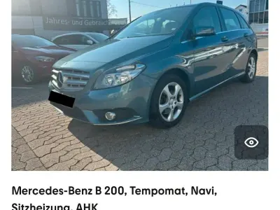 Używany Mercedes B200 156 KM (114 kW) 2013 Niebieski Minivan