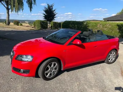 Gebraucht Audi A3 Cabriolet Ambition 102 PS (75 kW) 2009 Rot Cabrio