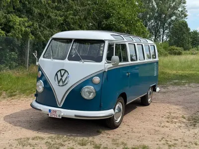 Gebraucht VW T1 44 PS (32 kW) 1966 Blau Van