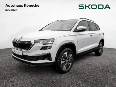 Gebraucht Skoda Karoq Ambition 150 PS (110 kW) 2023 Weiß SUV
