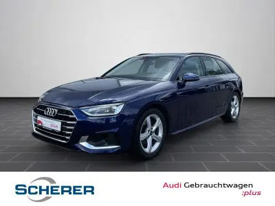 Gebraucht Audi A4 Advanced Plus 163 PS (119 kW) 2023 Navarrablau metallic Kombi