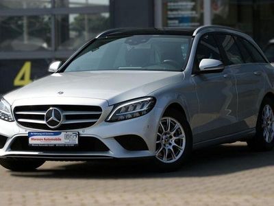 Gebraucht Mercedes C220 AMG 194 PS (142 kW) 2020 Iridiumsilber metallic Kombi